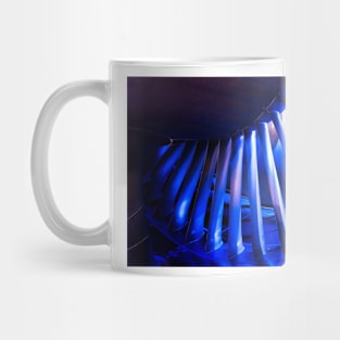 Aircraft engine fan blades. (C019/3261) Mug